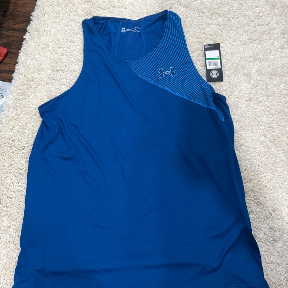 Under Armour Vibrant Blue Athletic Top